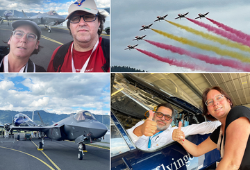 Europas größte Flugshow für den guten Zweck erlebt! Europas größte Flugshow für den guten Zweck erlebt!