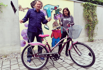 Fahrrad aus "Fack ju Göhte 3" hat neuen Besitzer! Fahrrad aus "Fack ju Göhte 3" hat neuen Besitzer!