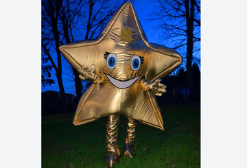 Goldener Stern aus Musikvideo Goldener Stern aus Musikvideo