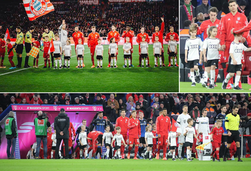 Hand in hand with a Bayern Munich star!