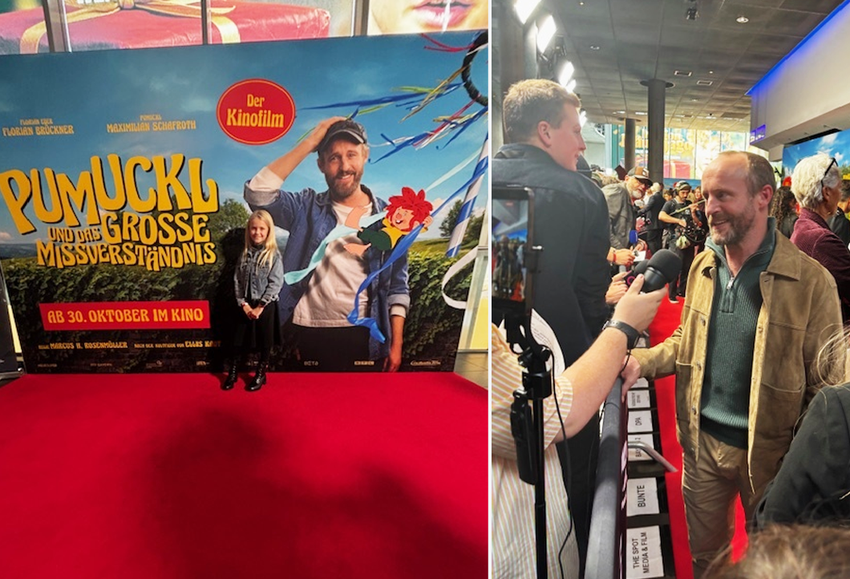 Hautnah bei der Pumuckl-Premiere