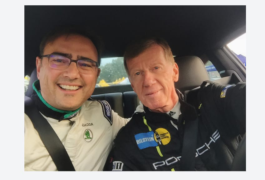 Heiße Fahrt mit Rallye-Legende Walter Röhrl Heiße Fahrt mit Rallye-Legende Walter Röhrl