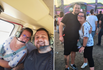 Helikopterflug über das Glücksgefühle-Festival! Helikopterflug über das Glücksgefühle-Festival!
