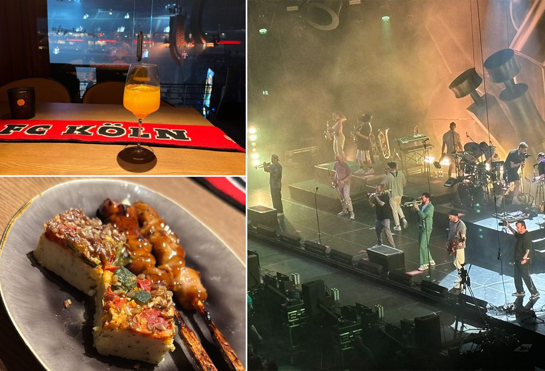 In der VIP-Lounge beim Querbeat-Konzert! In der VIP-Lounge beim Querbeat-Konzert!