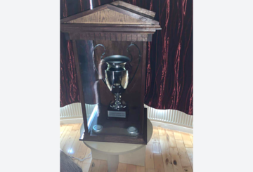 Jürgen Klopp's CL trophy in Northern Ireland Jürgen Klopp's CL trophy in Northern Ireland