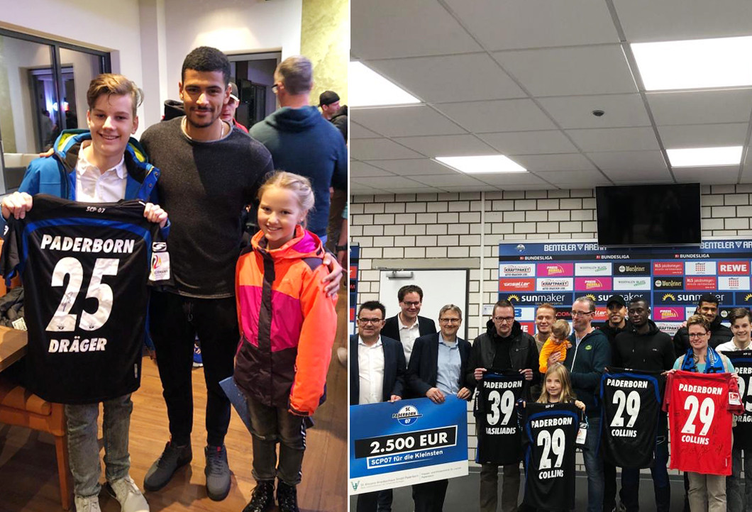 Kleine und große Fans treffen Paderborn-Stars Kleine und große Fans treffen Paderborn-Stars