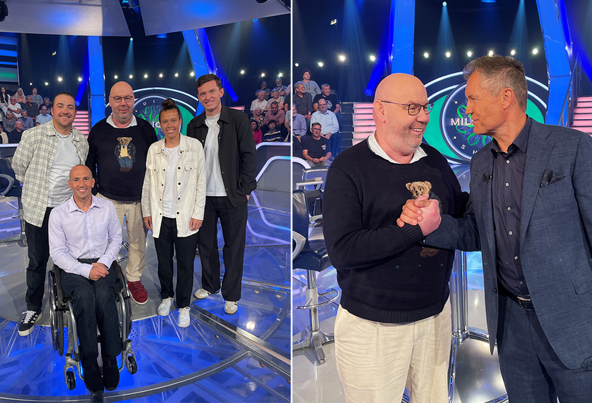 Live bei der Millionenshow!