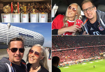 Live at the Champions League Match FC Bayern versus Real Madrid Live at the Champions League Match FC Bayern versus Real Madrid