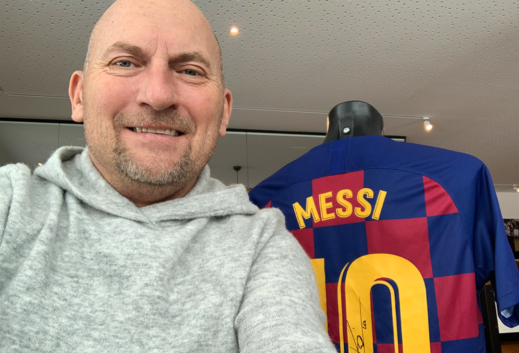 Messis Trikot erfüllt einen Bieter-Traum Messis Trikot erfüllt einen Bieter-Traum