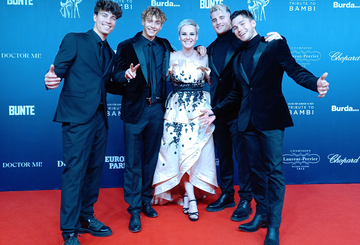 Mit den Elevator Boys auf dem Roten Teppich! Mit den Elevator Boys auf dem Roten Teppich!