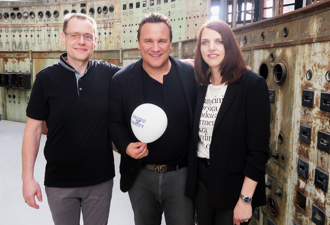 Mit Guido Maria Kretschmer bei der Fashion Week