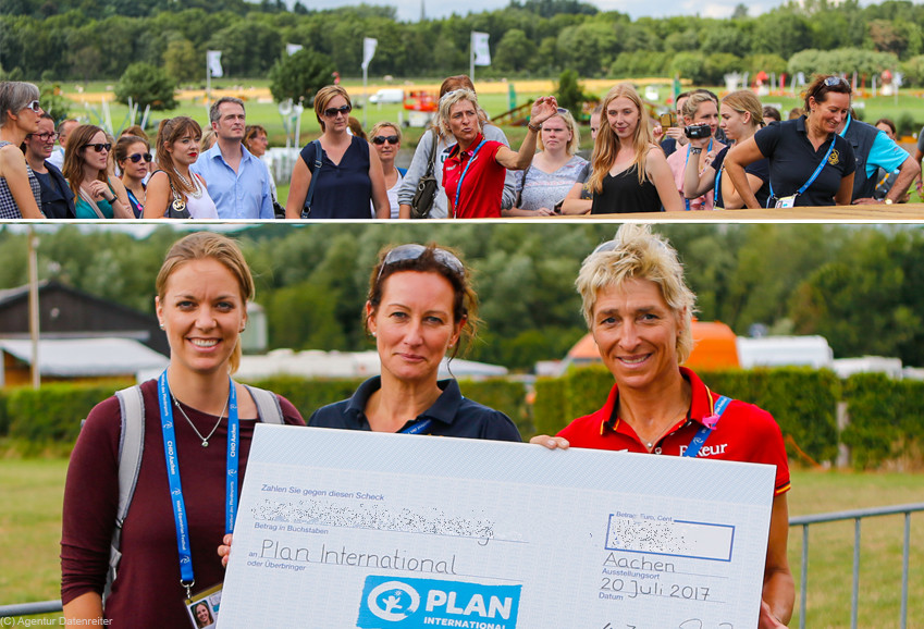 Christine von Plan, Auktionsgewinnerin Ute und Ingrid Klimke