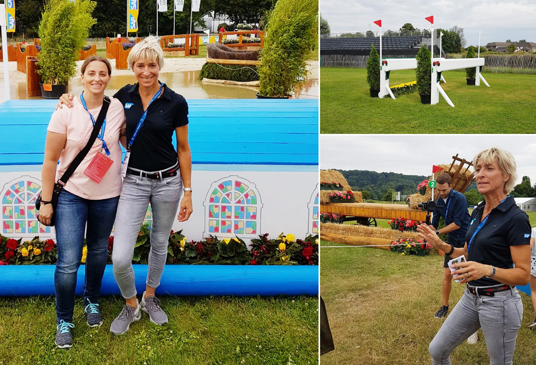 Mit Ingrid Klimke beim CHIO Aachen