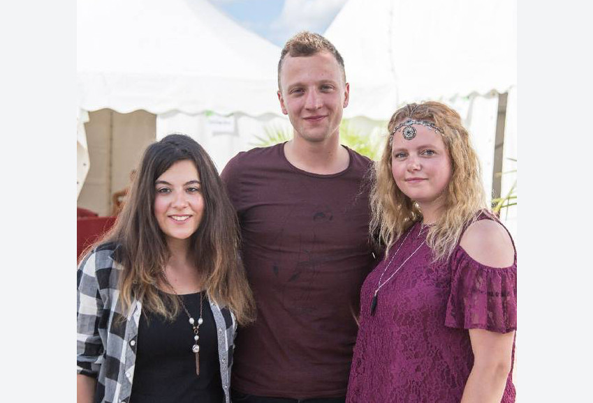 Joris und seine glücklichen Fans Joris und seine glücklichen Fans