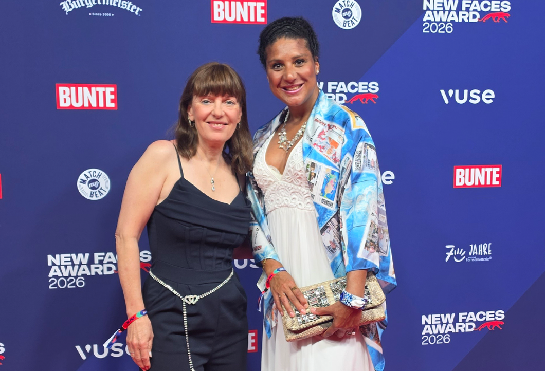 Petra und Michaela waren zu Gast beim New Faces Award Film 2026!