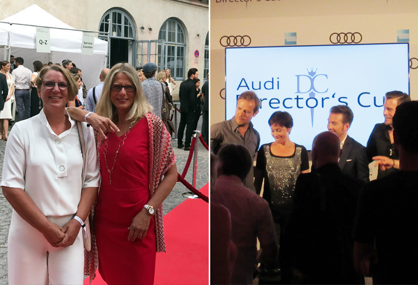 Ilona und ihre Freundin beim Audi Director's Cut Ilona und ihre Freundin beim Audi Director's Cut