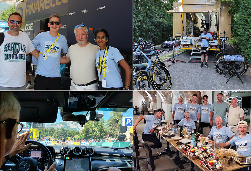 Sebastian und Mario waren als VIPs bei der Tour de France dabei!