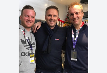 Sky-Moderatoren Michi Leopold & Didi Hamann getroffen Sky-Moderatoren Michi Leopold & Didi Hamann getroffen