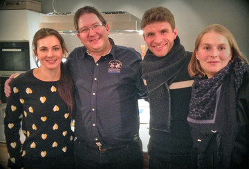 Beim Meet & Eat mit Thomas und Lisa Müller Beim Meet & Eat mit Thomas und Lisa Müller