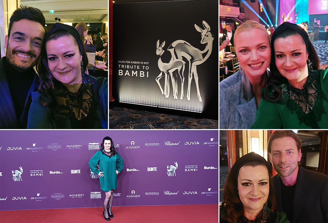 Star-Erlebnis für unsere Bieterin bei „TRIBUTE TO BAMBI“ Star-Erlebnis für unsere Bieterin bei „TRIBUTE TO BAMBI“