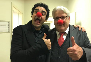 Gerhard mit Rolando Villazón Gerhard mit Rolando Villazón