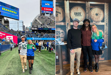 Super Bowl-Sieger Seattle Seahawks live erlebt! 