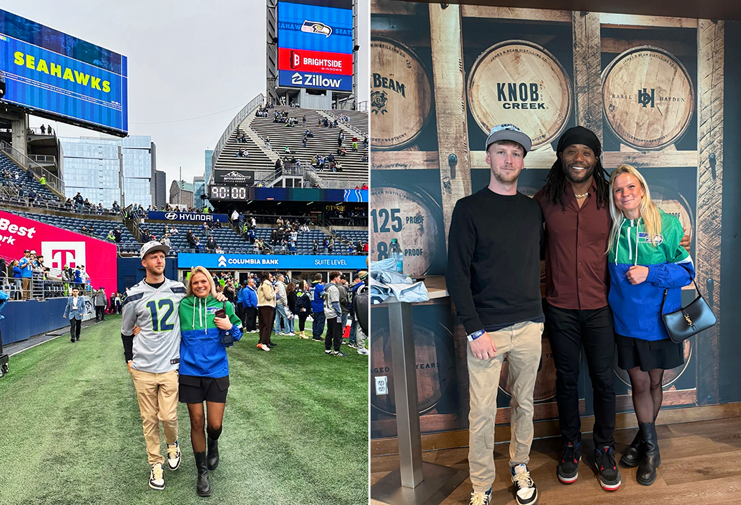 Super Bowl-Sieger Seattle Seahawks live erlebt! 