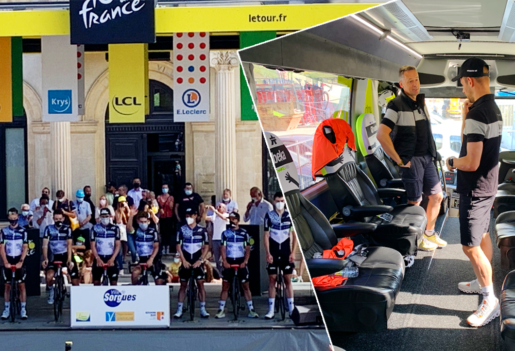 Unser Bieter hautnah bei der Tour de France! Unser Bieter hautnah bei der Tour de France!