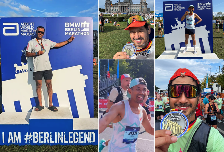 Unsere Auktionsgewinner beim spektakulären BMW Berlin Marathon!
