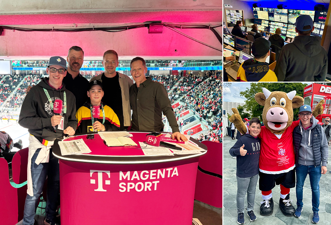 Unvergesslich: Exklusives Behind The Scenes bei der Eishockey-WM in Zürich!