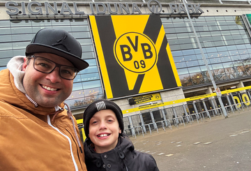Unvergessliche Fußballreise für zwei BVB-Fans! Unvergessliche Fußballreise für zwei BVB-Fans!