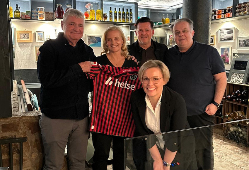 Unvergessliches Abendessen mit Hannover 96-Trainer Christian Titz