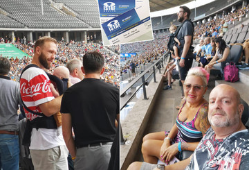 VIP guests at ISTAF in Berlin