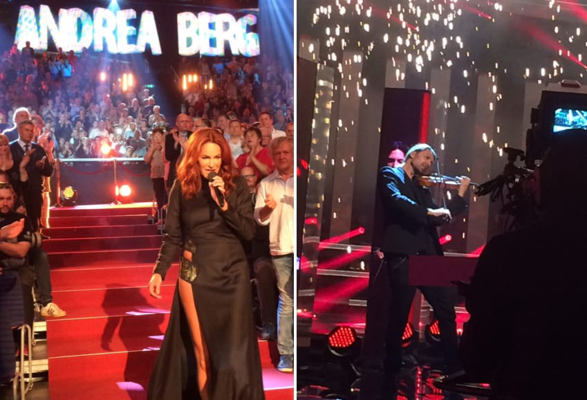 Zu Gast bei der Live-Show von Carmen Nebel  Zu Gast bei der Live-Show von Carmen Nebel