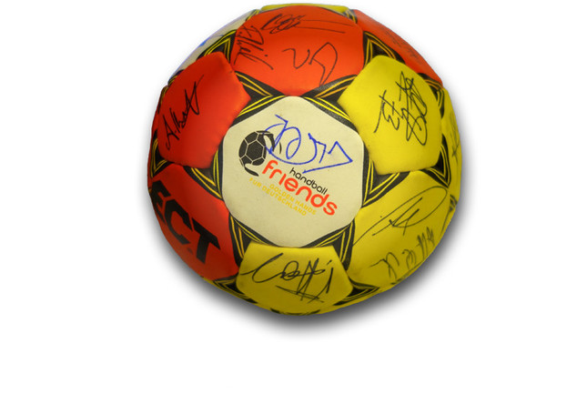  Signierter Handball 