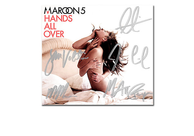  Signiertes Maroon 5-Album 