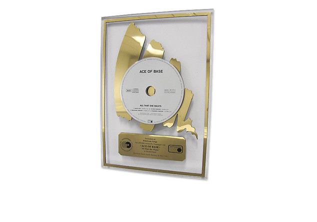  Ace of Base Gold Award 