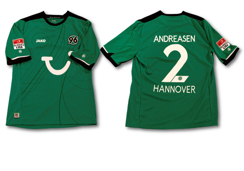 Matchworn-Trikot von Leon Andreasen