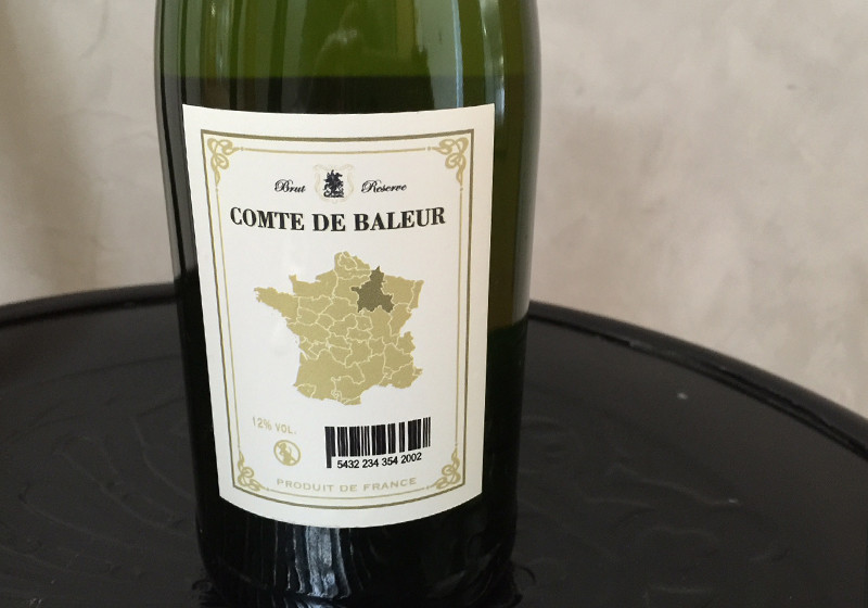  Signierter Champagner 