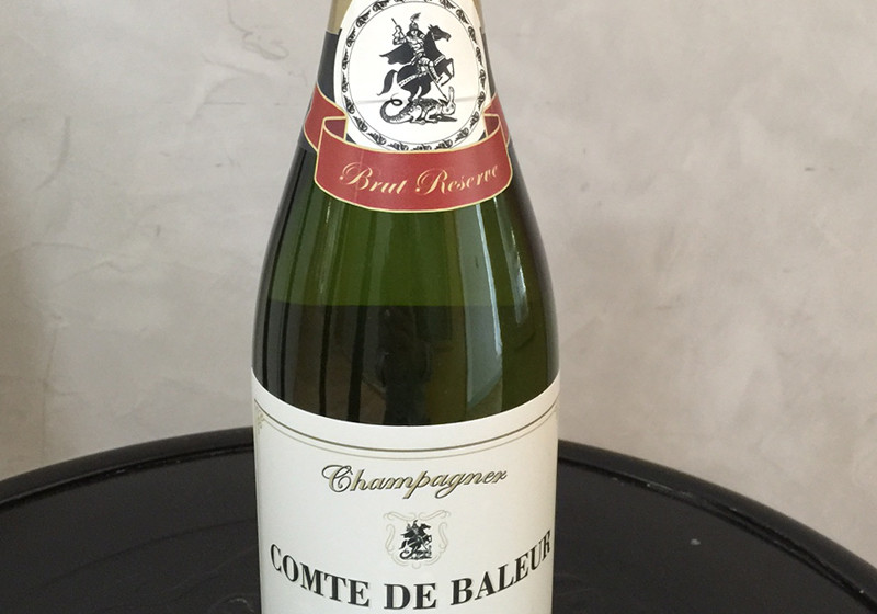  Signierter Champagner 