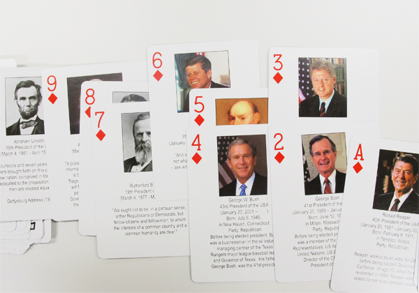  Clintons Pokerkarten 