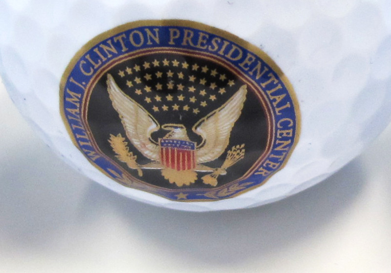  Golfbälle Bill Clinton 