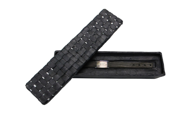 Graviertes Lederarmband von Bill Clinton