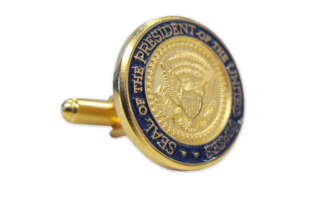 Manschettenknöpfe aus Clintons Besitz