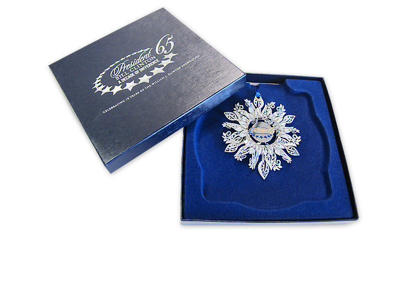  Silberanhänger Clinton 