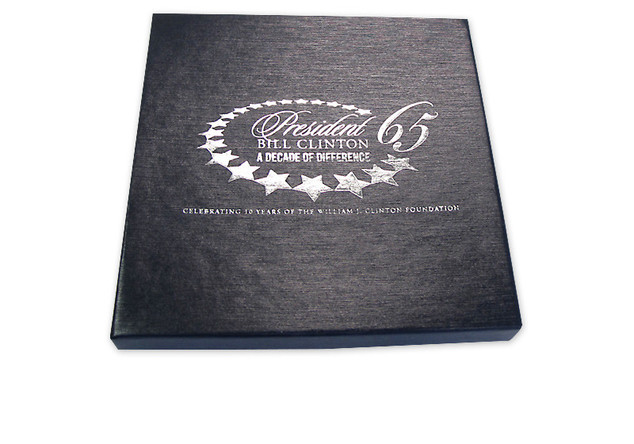  Silberanhänger Clinton 