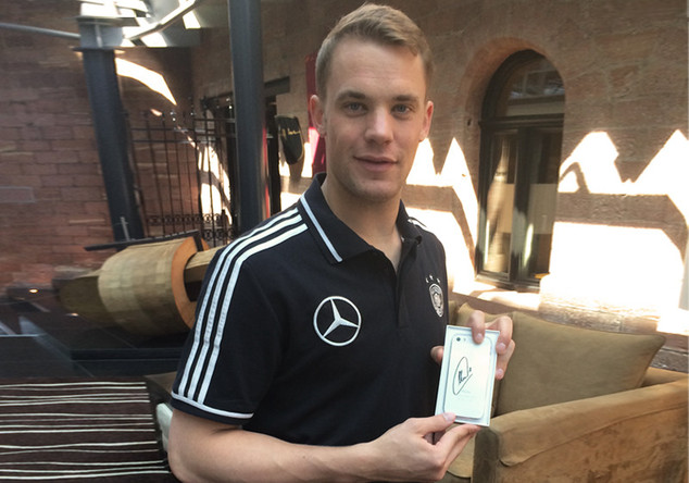  iPhone von Manuel Neuer 