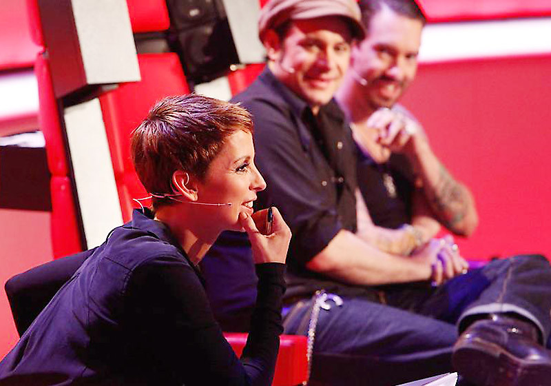  Rea bei The Voice treffen 