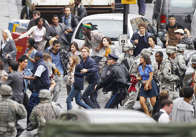 Brad Pitt kämpft in World War Z gegen eine globale Bedrohung