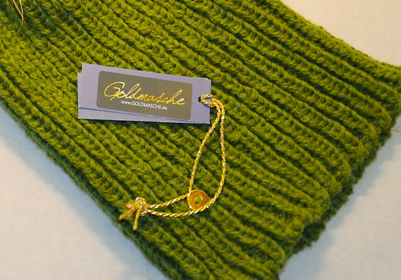  Goldmasche Wintermütze I 